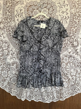 Load image into Gallery viewer, Floral Ruffle Blouse
