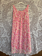 Load image into Gallery viewer, Vintage Byer Pink Floral Dress

