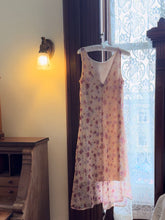 Load image into Gallery viewer, Tan and Pink Floral Dress
