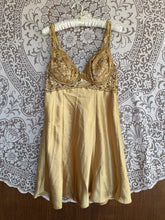 Load image into Gallery viewer, Victoria’s Secret Gold Slip
