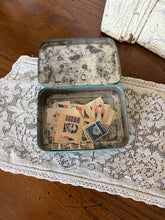 Load image into Gallery viewer, Tin with Vintage Stamps
