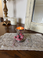 Load image into Gallery viewer, Floral Candle Holder
