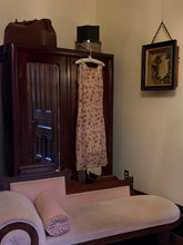 Load image into Gallery viewer, Tan and Pink Floral Dress
